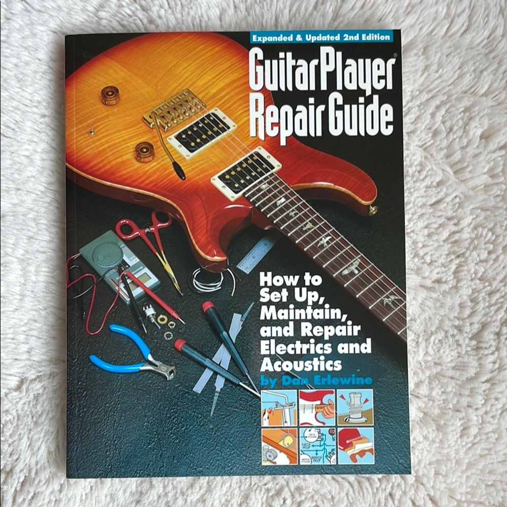 Guitar Player Repair Guide Book